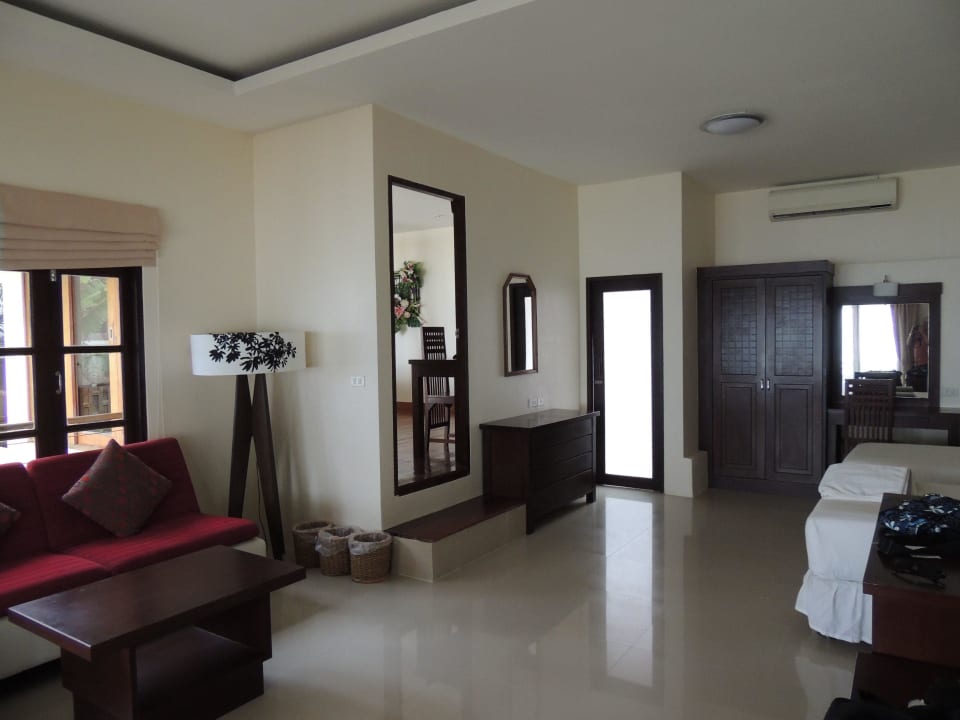 VIP Bungalow Wohnzimmer Long Bay Resort Koh Phangan