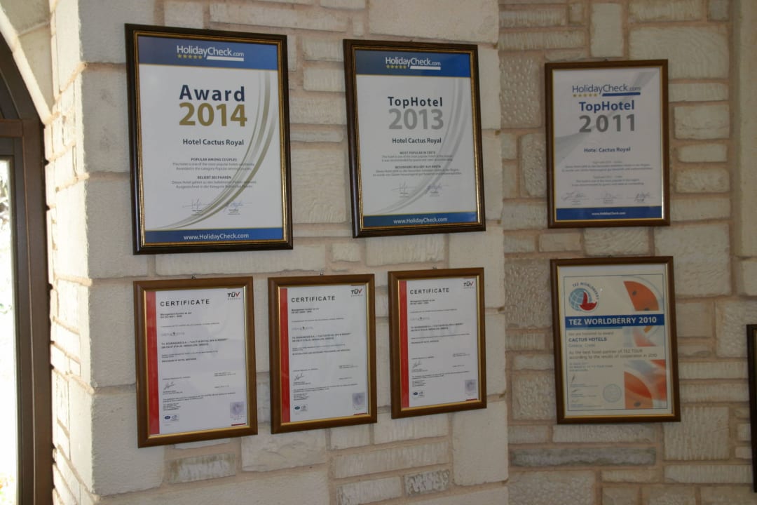 Auszeichnungen Cactus Royal