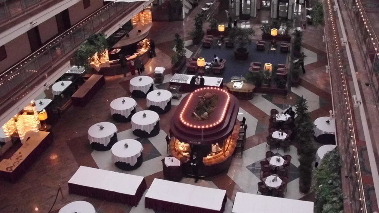 Blick von oben Maritim Airport Hotel Hannover