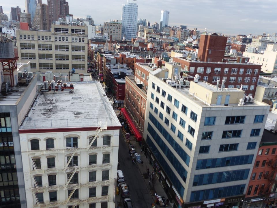 Ausblick Hotel Wyndham Garden Chinatown