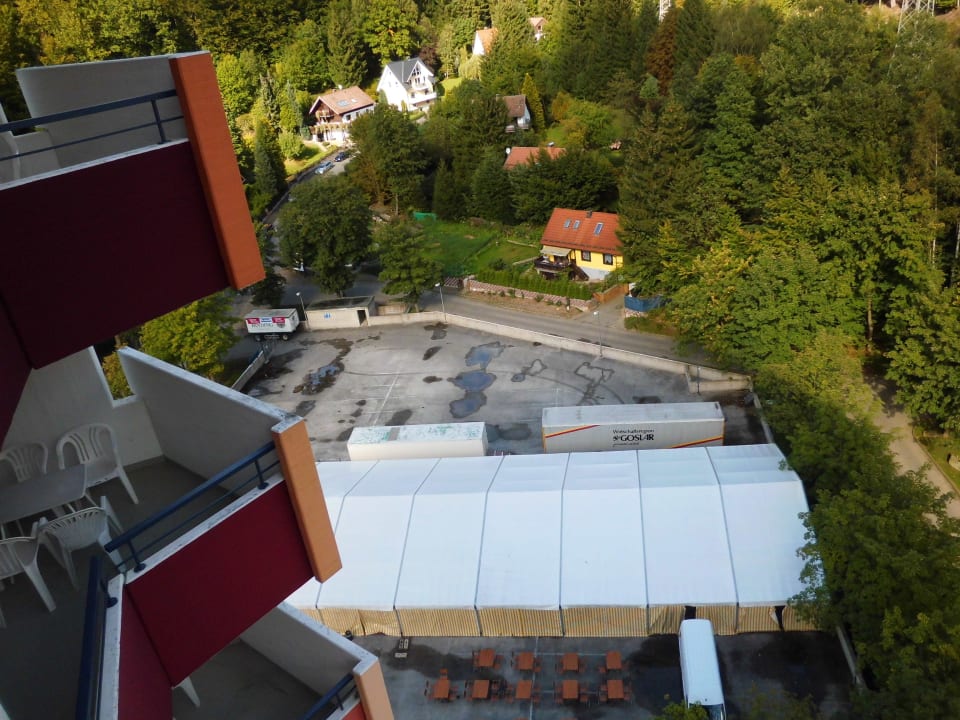 Festzelt auf dem Parkdeck Panoramic - Ihr Apartmenthotel im Harz