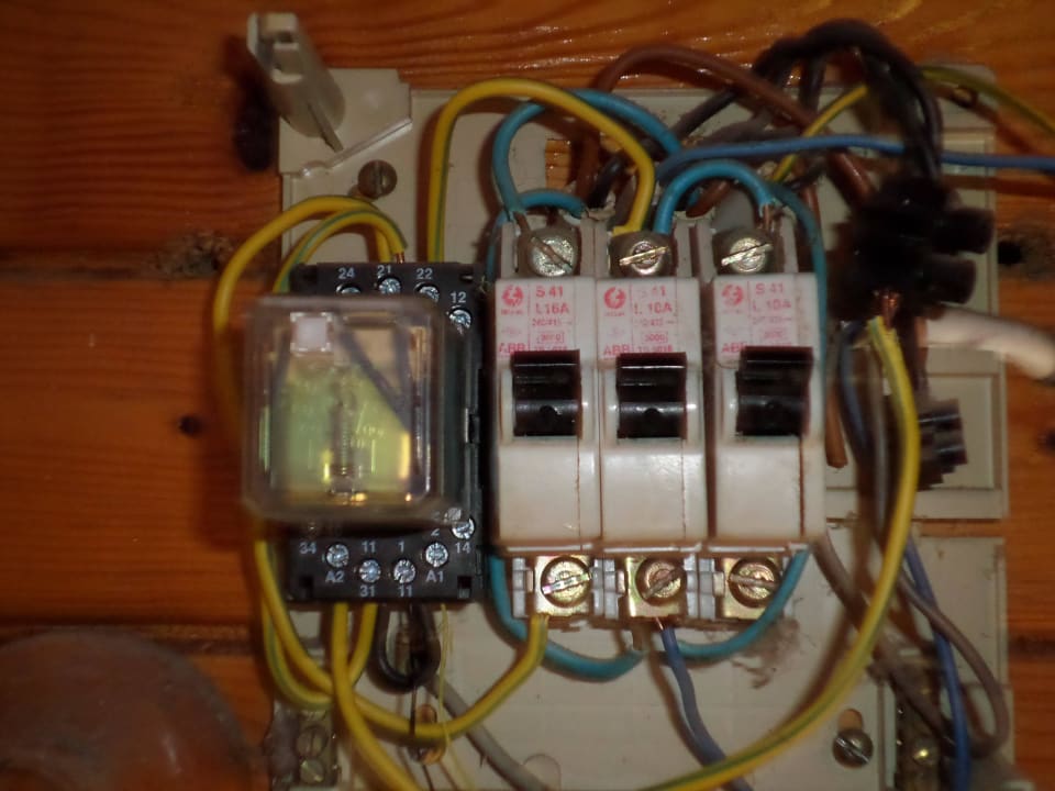 Sicherungskasten im Zimmer Hotel Andiz Beach