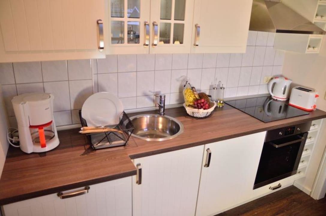 Küche Fortuna Apartmenthaus Liubas Insel