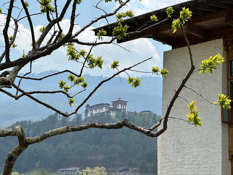 Ausblick Amankora Bumthang Lodge