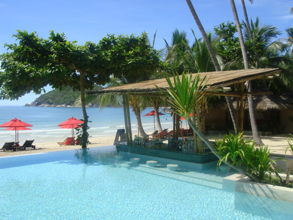 Pool mit Poolbar Anantara Rasananda Koh Phangan -  Villas