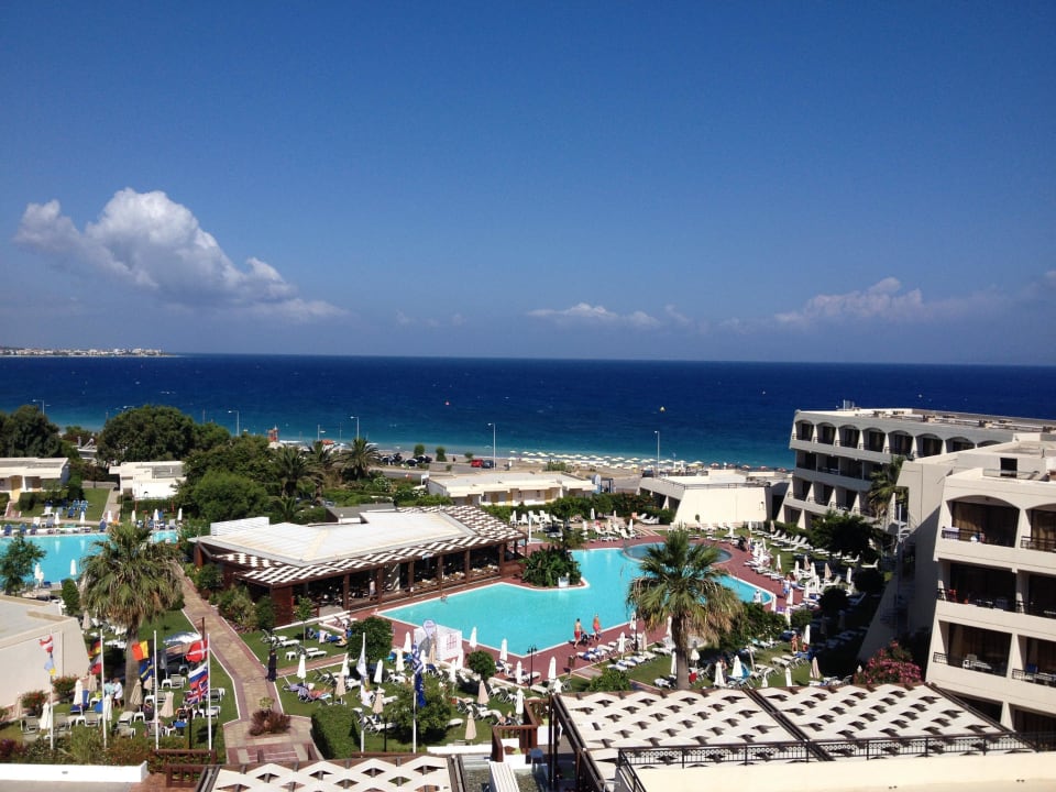 Anlage vom Zimmer aus Sol Cosmopolitan Rhodes