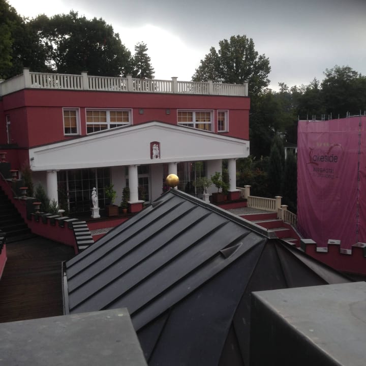 Von der Terrasse  The Lakeside Burghotel zu Strausberg