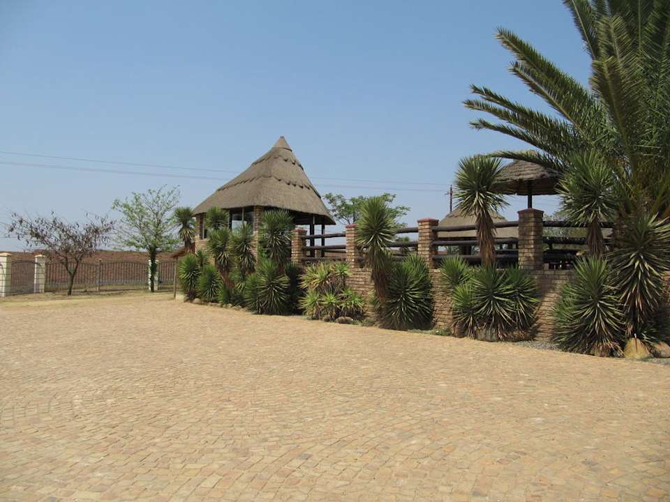 Eingangsbereich Aquanzi Lodge