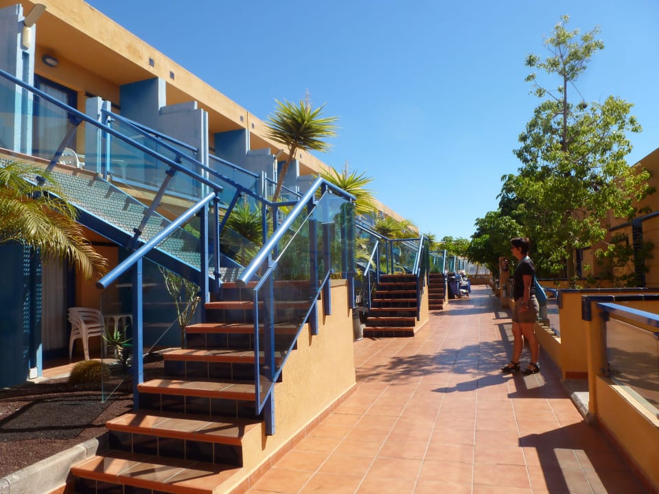 Eingang zum 1und 2 Stock BLUESEA Jandia Luz