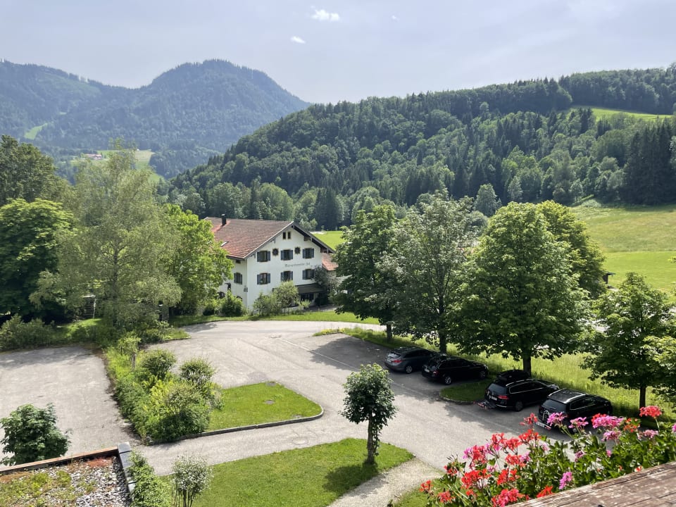 Ausblick Landhotel Maiergschwendt