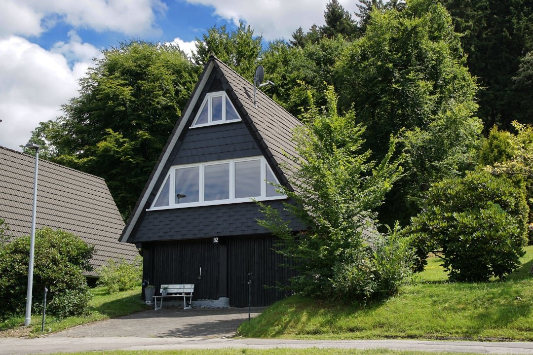 Außenansicht Ferienhaus Naturblick am Rothaarsteig