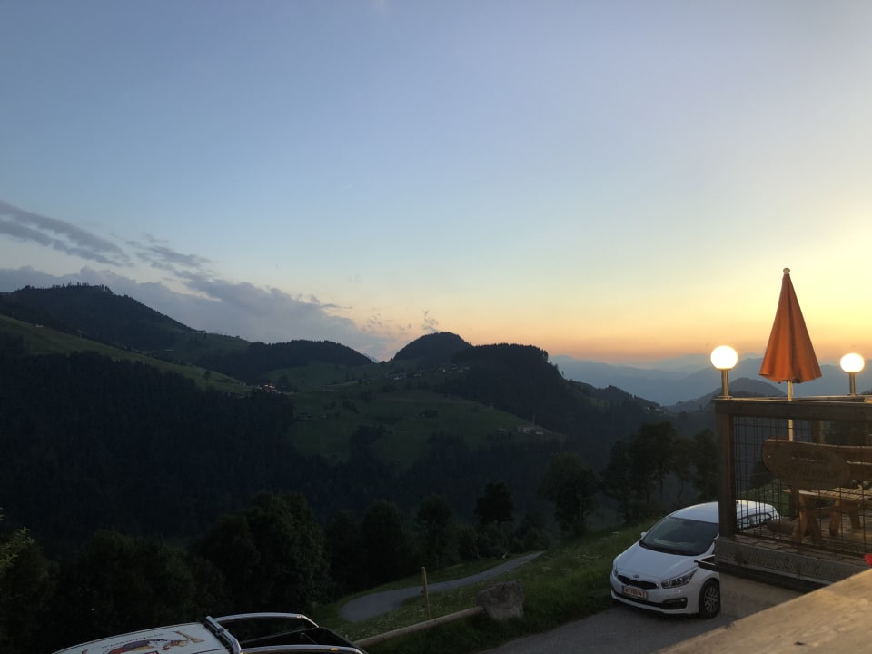Ausblick Alpengasthof Hotel Gruberhof
