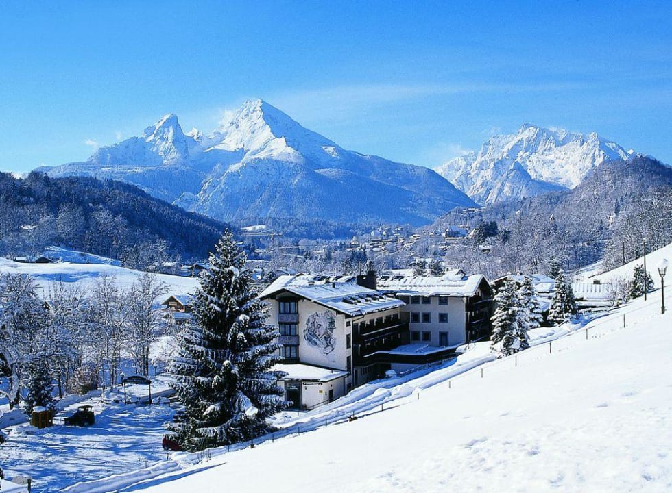 Hotel mit Blick zum Watzmann Alpensport-Hotel Seimler