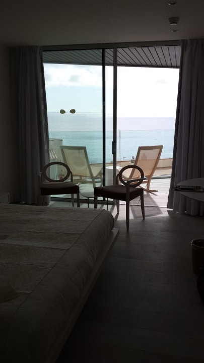 So ist der Blick vom Zimmer aufs Meer Son Moll Sentits Hotel & Spa