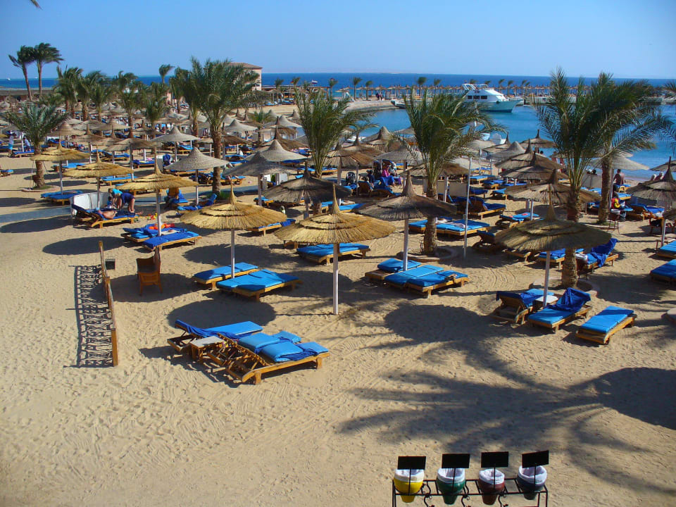 Traumhafter und sauberer Strand Beach Albatros Resort