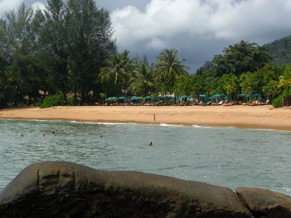 Direkter Zugang zum Meer Baan Khaolak Beach Resort