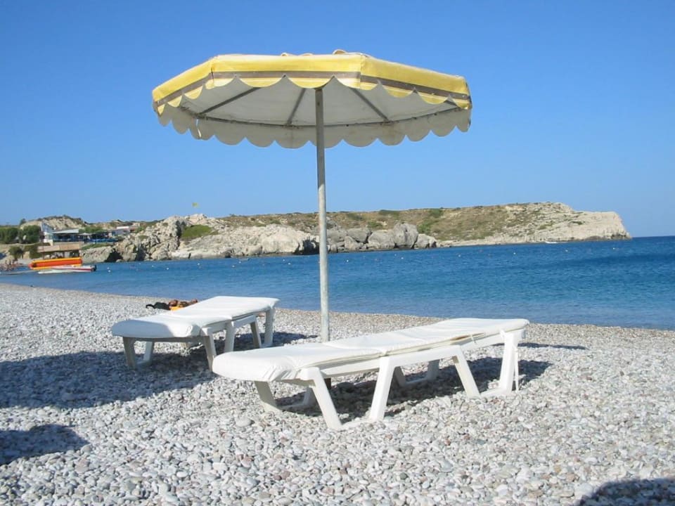 Strand in der Nähe des Hotels Delfinia Resort