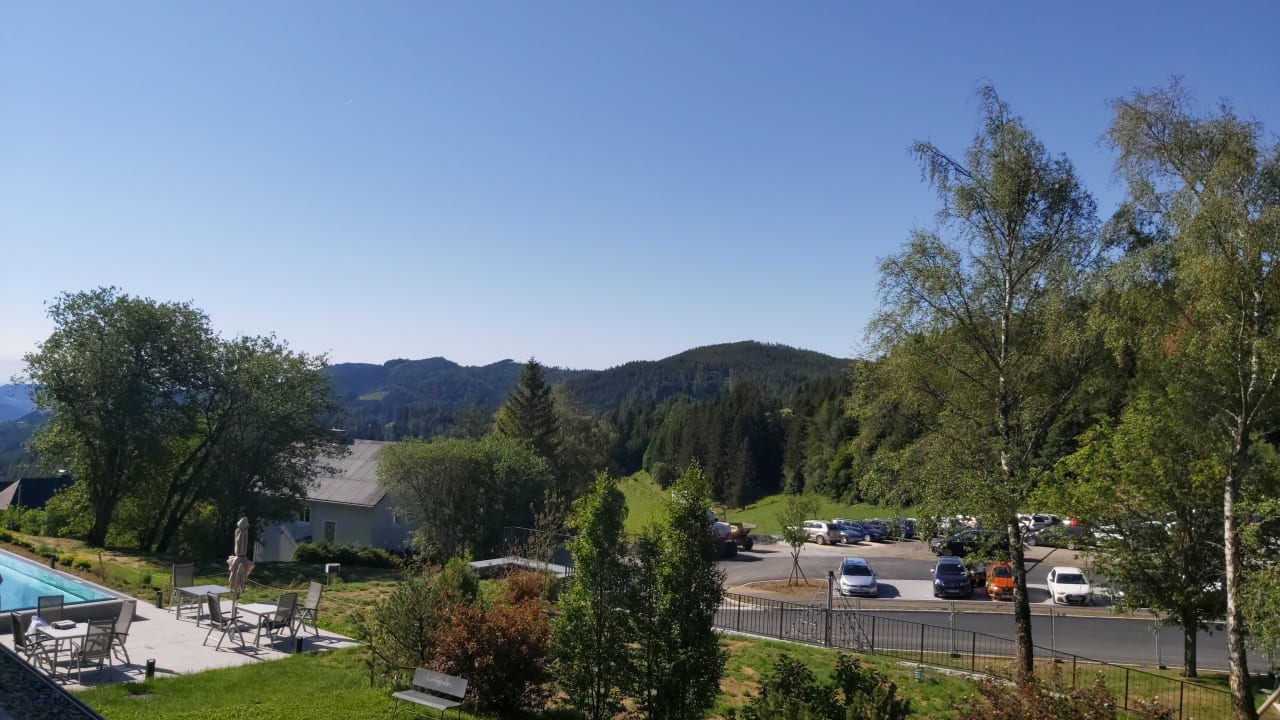 Ausblick Naturhotel Bauernhofer