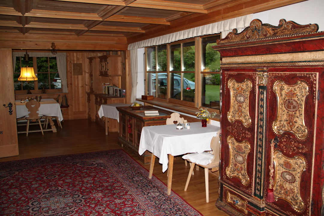 Frühstücks- und Wohnzimmer Mountain Chalet Pra Ronch