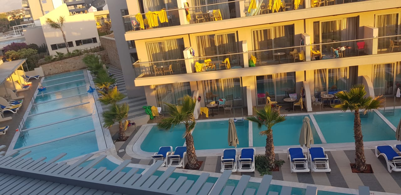 Ausblick Lyttos Beach Hotel