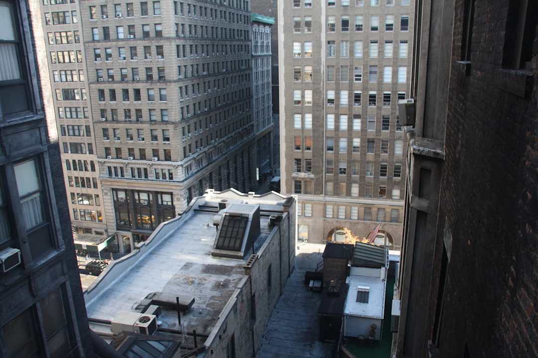 Ausblick aus unserem Zimmer Hotel Wolcott