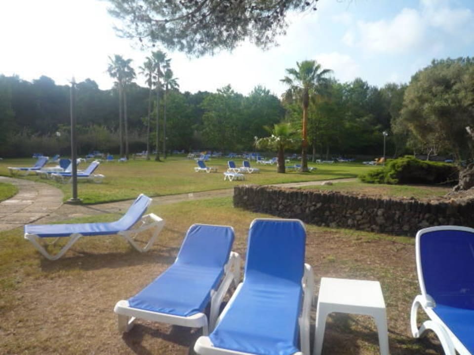 Genügend Liegen und Liegeplätze Hotel Exagon Park