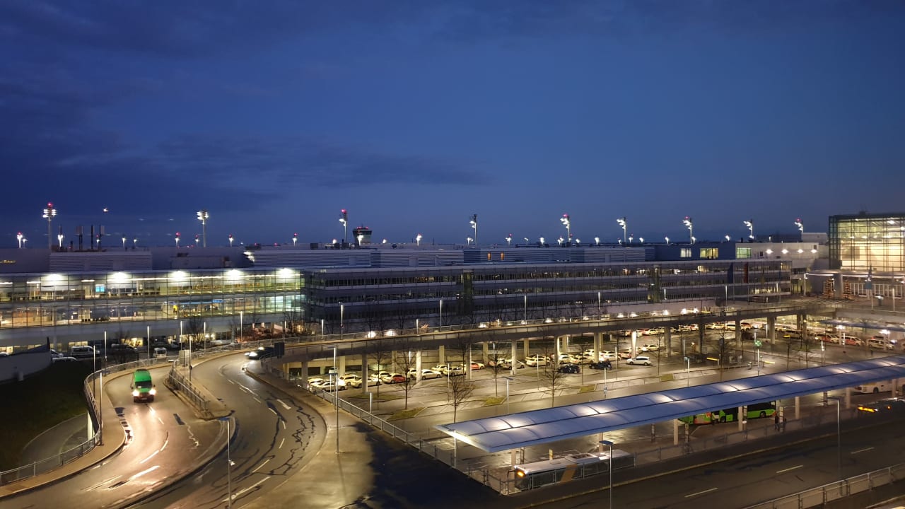 Ausblick Hilton Munich Airport