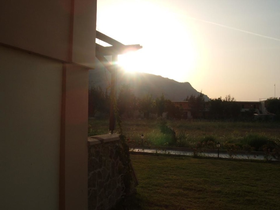 Sonnenaufgang vom Zimmer Lindos Princess Beach Resort & Spa