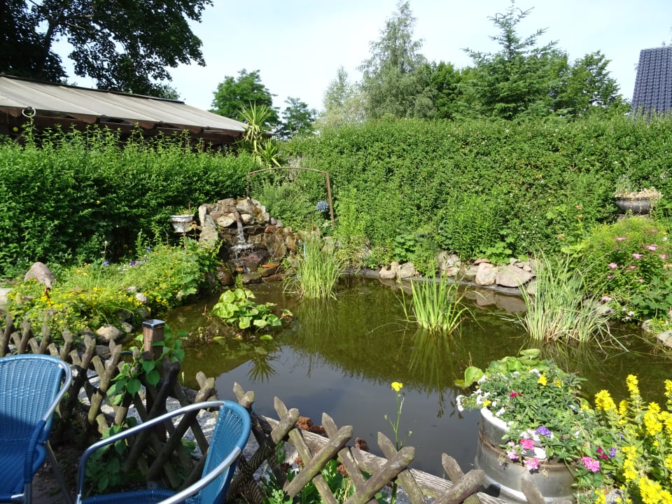 Gartenanlage Spreewaldpension Winzer in Straupitz
