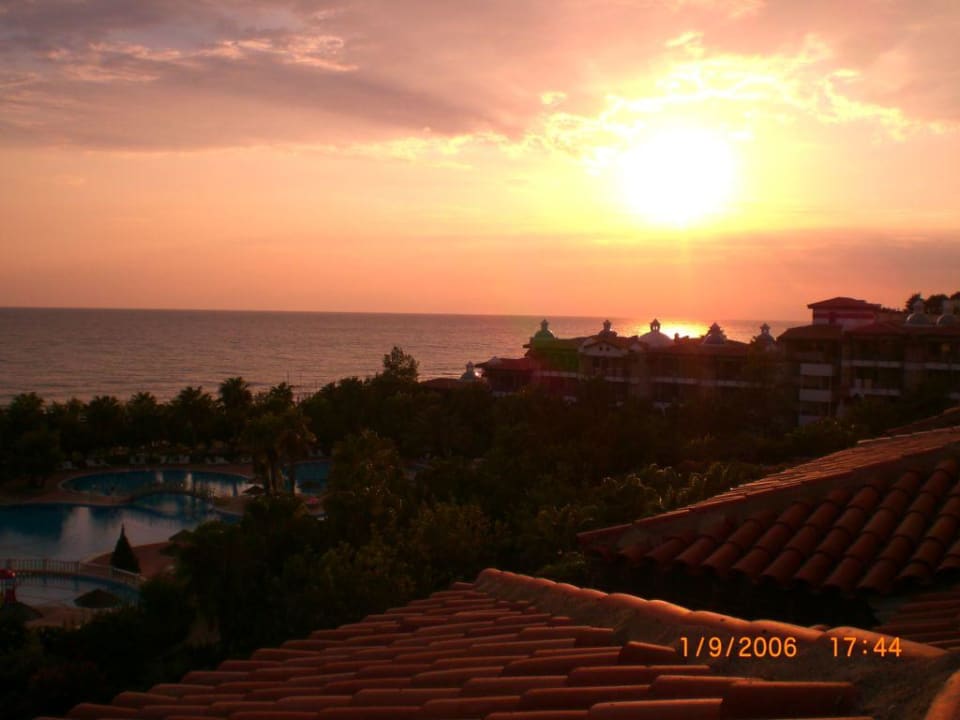 Sonnenuntergang Hotel Defne Star