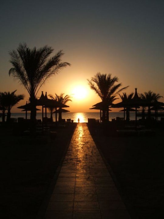 Sonnenaufgan am Strand Beach Albatros Resort
