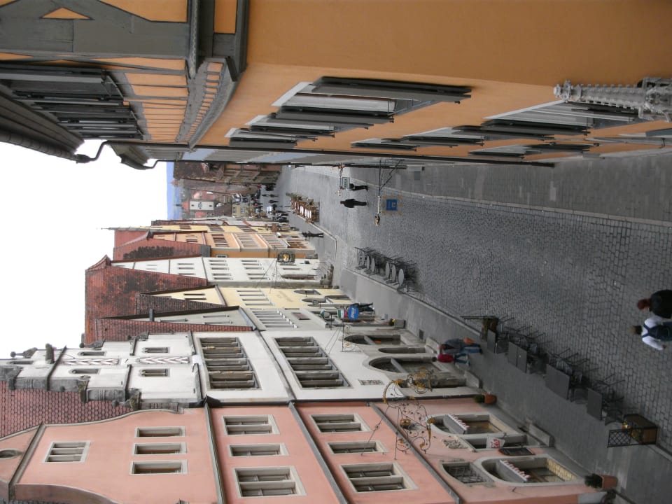 Blick zum Marktplatz Der Reichsküchenmeister - Das Herz von Rothenburg