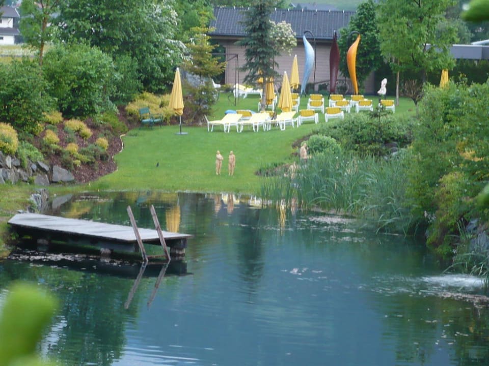 Gepflegter Gartenbereich Dolomiten Residenz Sporthotel Sillian