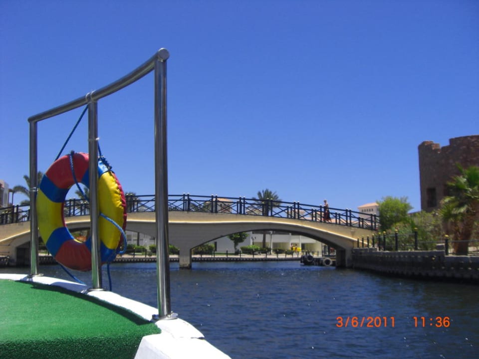 Bootsfahrt auf dem Kanal Pickalbatros Dana Beach Resort - Hurghada