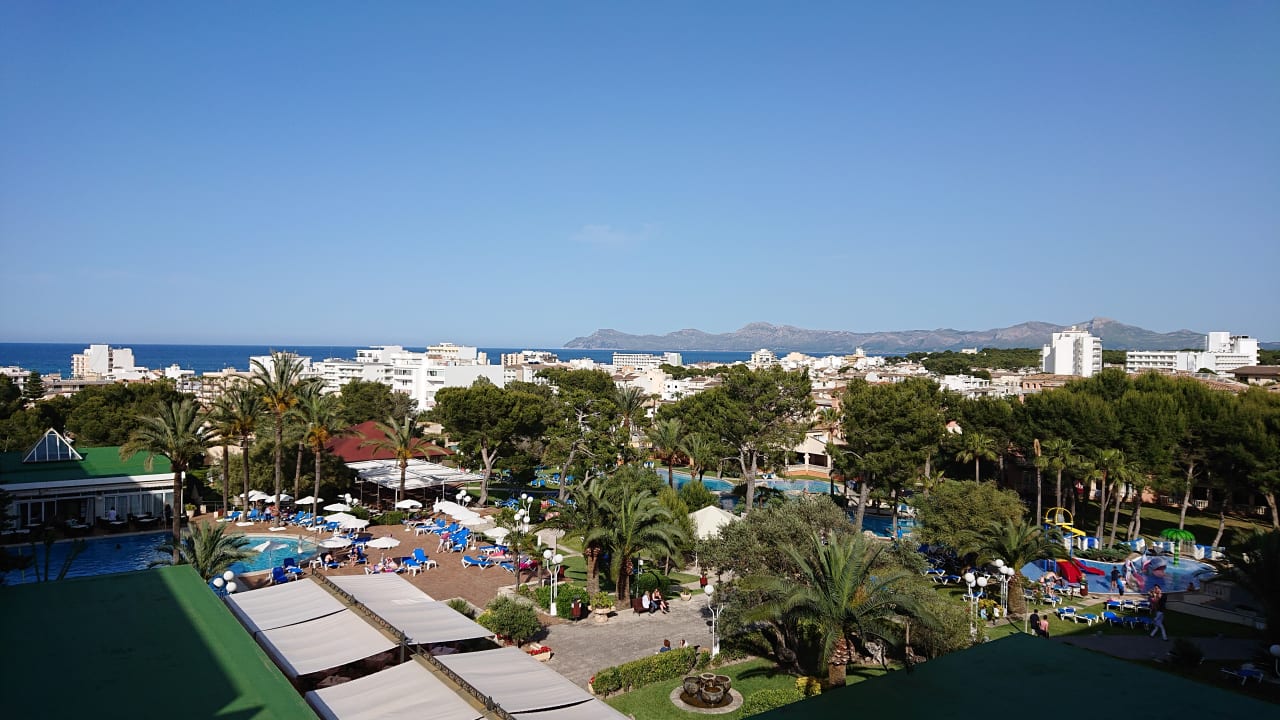 Ausblick aus unserem Zimmer Grupotel Gran Vista & Spa