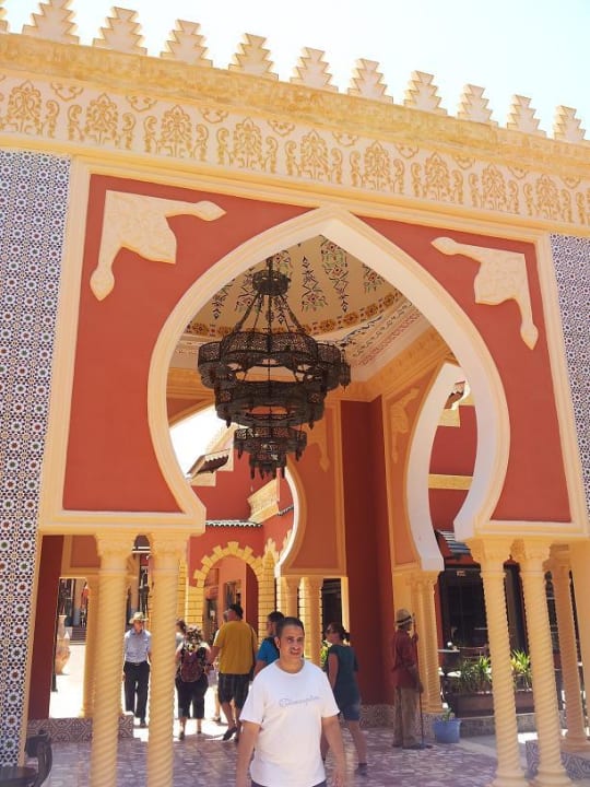 Herrliche Ansicht der Innenanlage Pickalbatros Alf Leila Wa Leila Resort - Neverland Hurghada