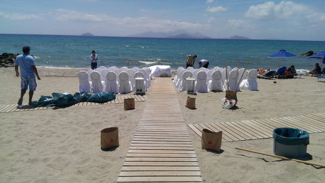 Es wird eine Hochzeit vorbereitet Porto Bello Royal