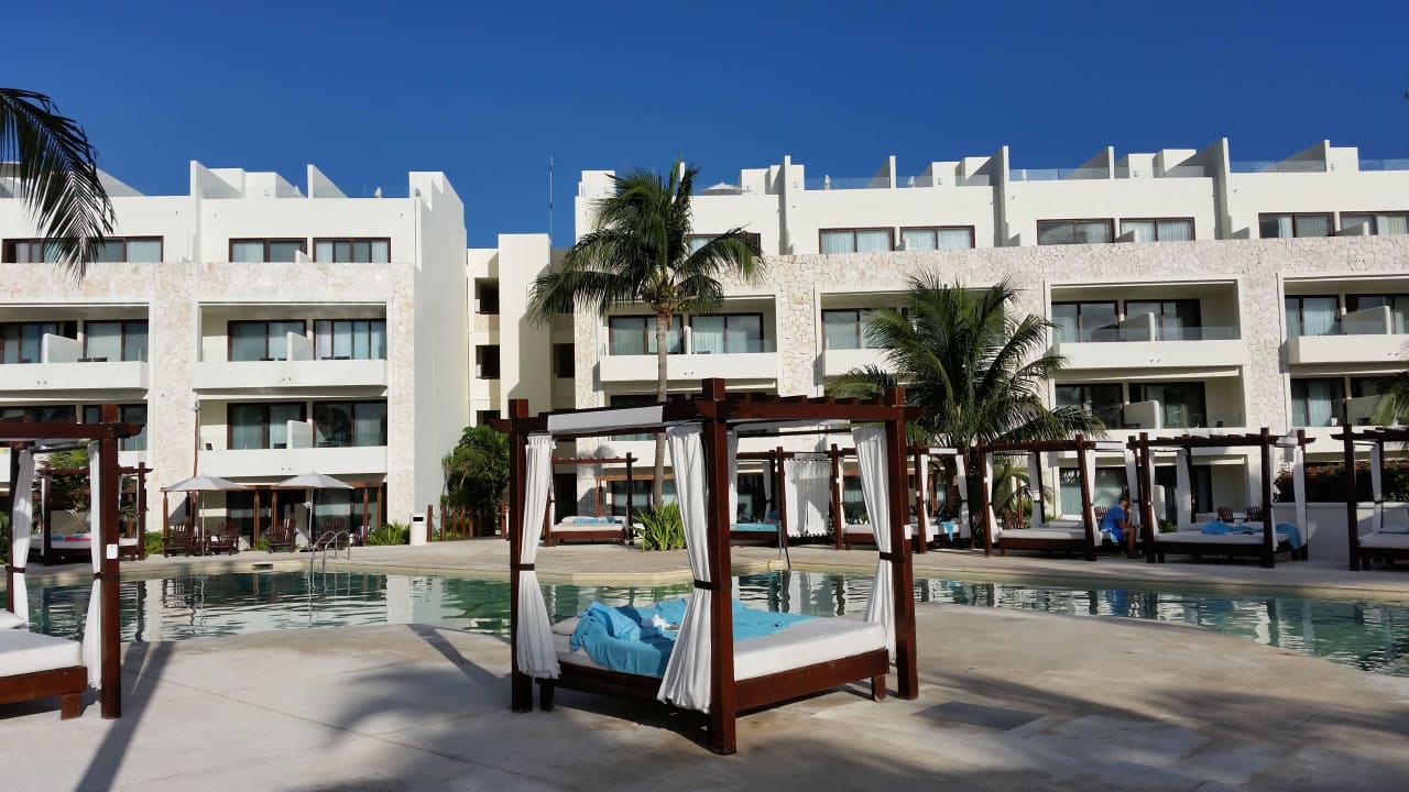 Unterkunft und Hauptpool Akumal Bay Beach & Wellness Resort