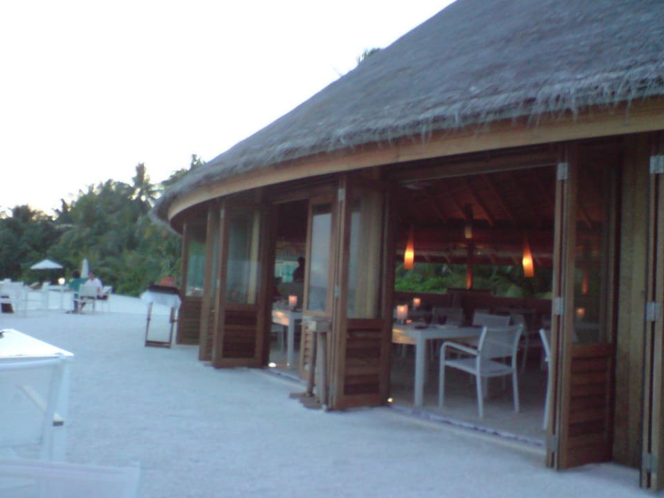 Hauptrestaurant Huvafen Fushi, Maldives