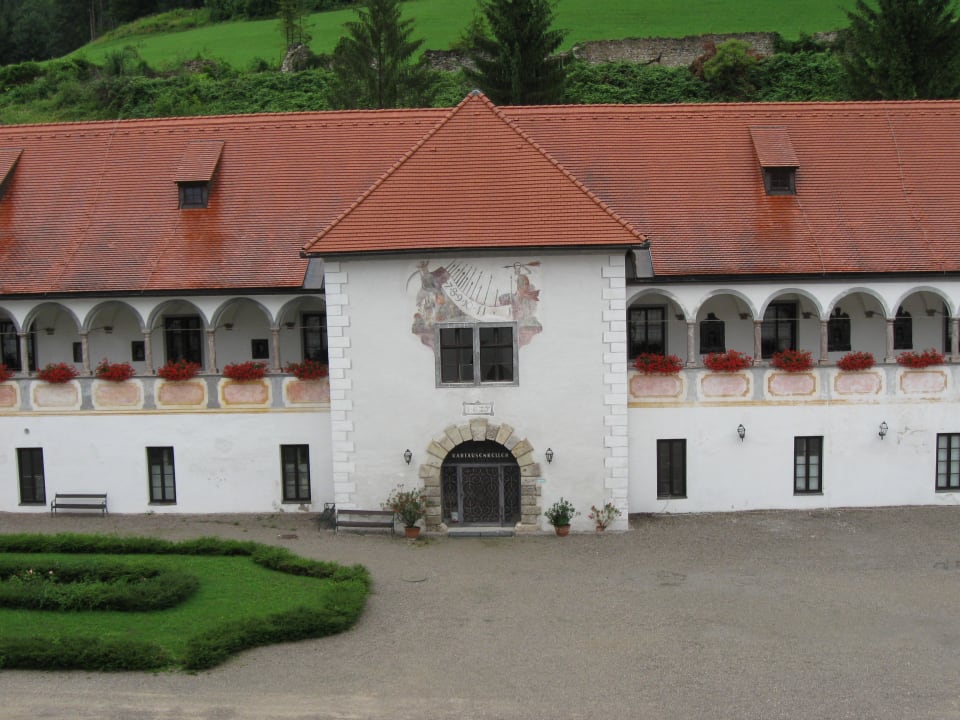 Ausblick Schlosshotel Kartause Gaming