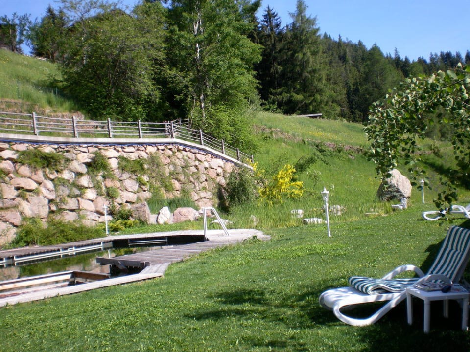 Naturbadeteich und Liegewiese Hotel Schwarzenbach