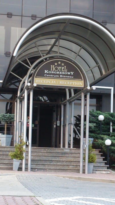 Wejście do hotelu Hotel Kongresowy