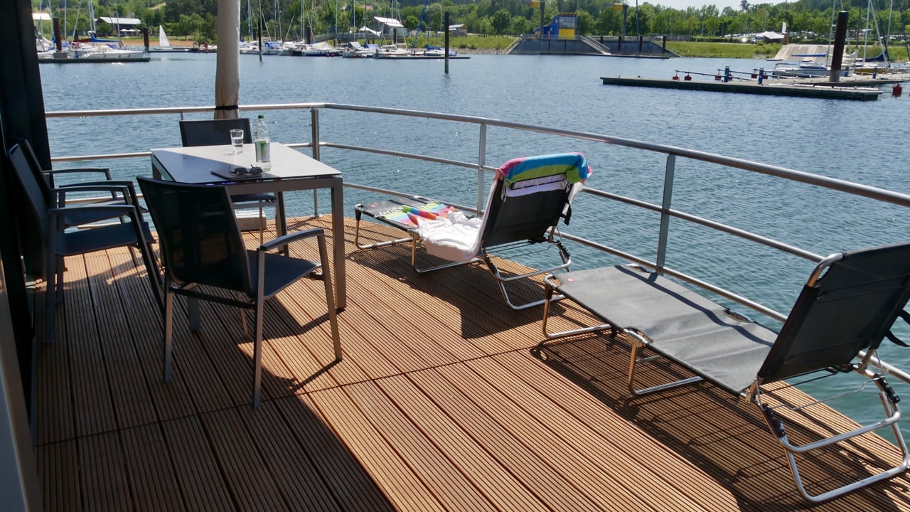 Gartenanlage Floating Village Brombachsee