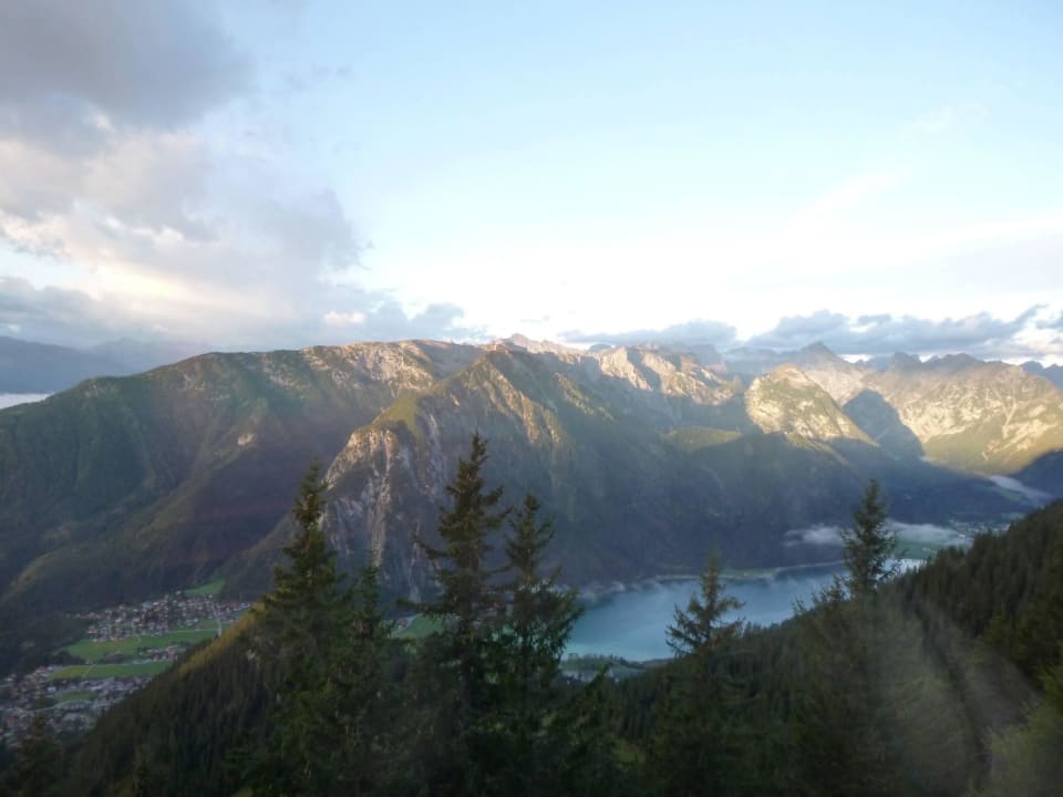 Ausblick von der Hütte Erfurter Hütte