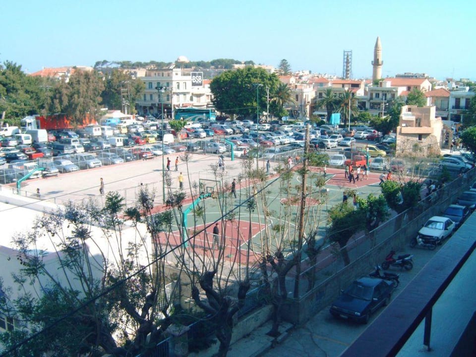 Blick vom Balkon des Hotels Brascos Hotel Brascos