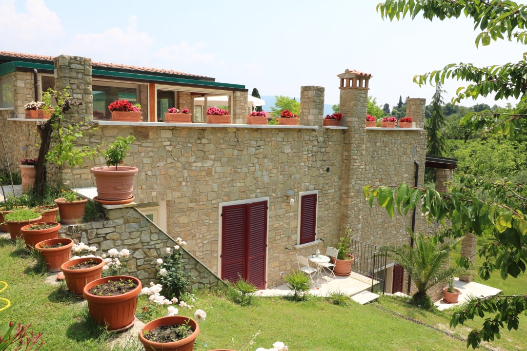 Gartenanlage La cascata negli ulivi