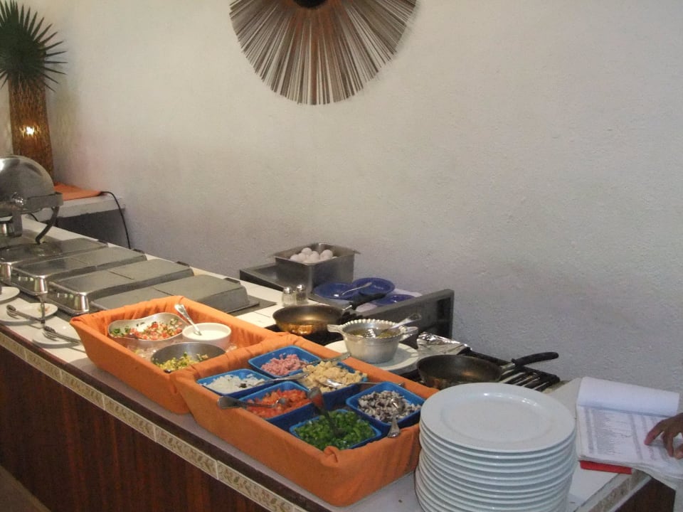 Frühstücksbüffet Hotel Las Palapas