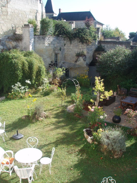 Vue sur le jardin Hotel Le Logis des Roches d'Antan