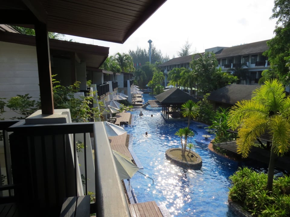 Ausblick Zimmer La Flora Khao Lak