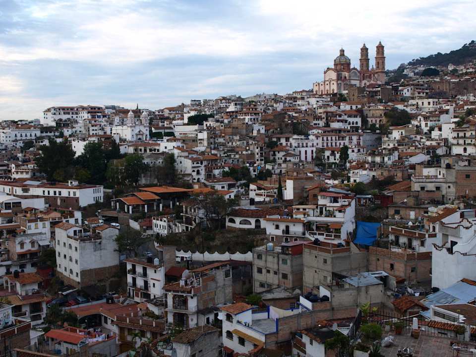 Widok z restauracji Hotel Posada de la Mision